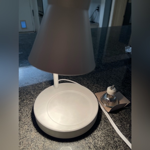 Lalisu candle warmer lamp table lamp white - Picture 4 of 5